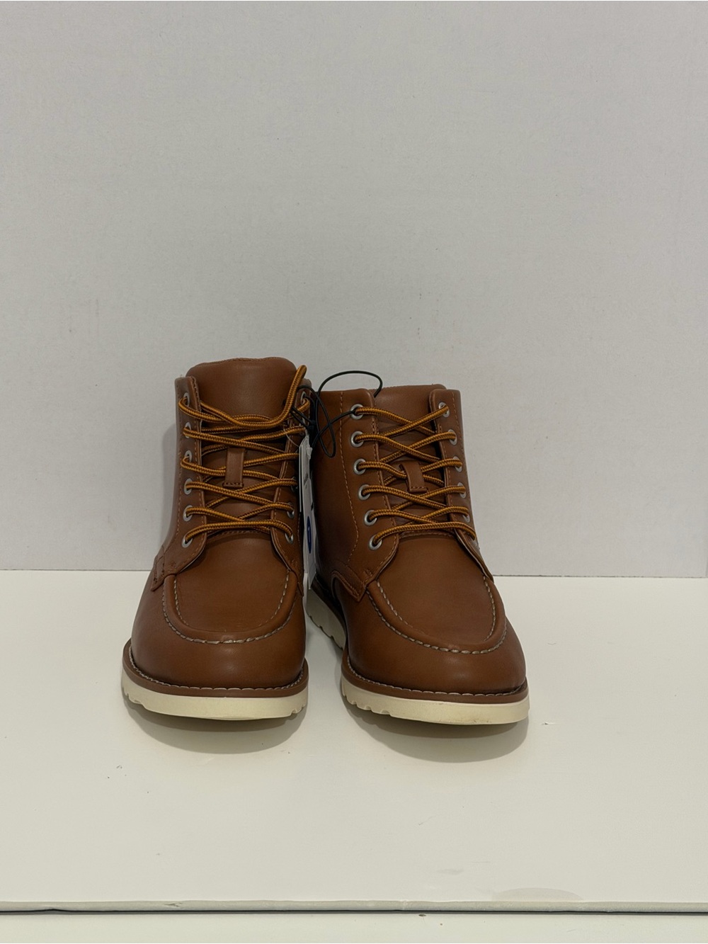 Goodfellow & Co Brown Leather Lace-Up Boots